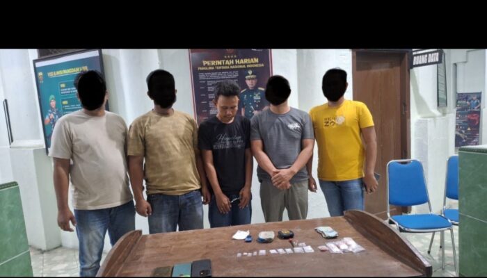 Tim Intelrem 022/PT Bekuk Pengedar Sabu di Tebing Tinggi, 11 Gram Barang Bukti Diamankan