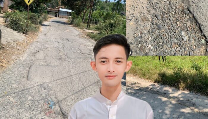 20 Tahun Jalan Desa Laras Dua Penghubung Wisata Karang Anyer Tak Tersentuh Pembangunan