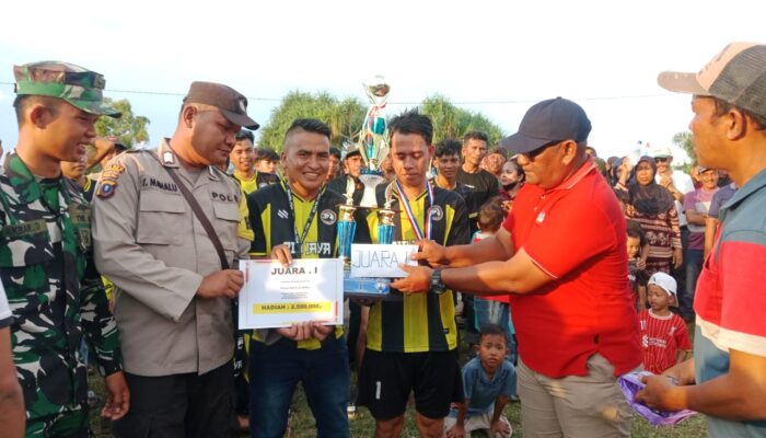 Safril Resmi Tutup Turnamen Bokyam 2025, Lumut FC Desa Tebing Tinggi Juara Usai Tumbangkan CC FC di Final Dramatis
