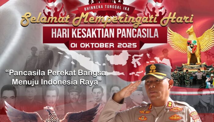 Kapolres Simalungun Ajak Masyarakat Jaga Persatuan di Hari Kesaktian Pancasila 2025