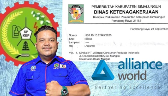 Disnaker Simalungun Anjurkan PT Alliance Kembalikan Dua Pekerja yang Di-PHK