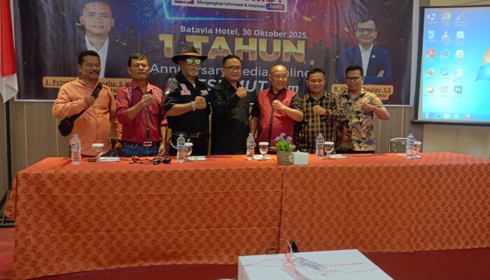HUT Ke-1 LIVESUMUT.com, Momentum Perkuat Sinergi Antara Media, Pemerintah, dan Masyarakat.