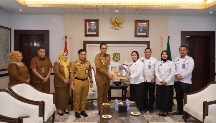 Rutan Kelas I Medan dan Ka. UPT Pemasyarakatan Medan Sekitar Laksanakan Audiensi dengan Wali Kota Medan