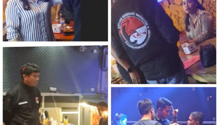 Meski Sempat Dihadang!, Kasatresnarkoba AKP Irwanta Sembiring Tetap Tegas Pimpin Razia di NES Restobar