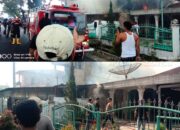 Diduga Hubungan Arus Pendek Listrik, Polseķ Sianțar Martoba Cek Kebakaran Rumah