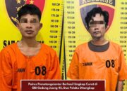 Polres Pematangsiantar Berhasil Ungkap Curat di GBI Gedung Juang 45, Dua Pelaku Ditangkap
