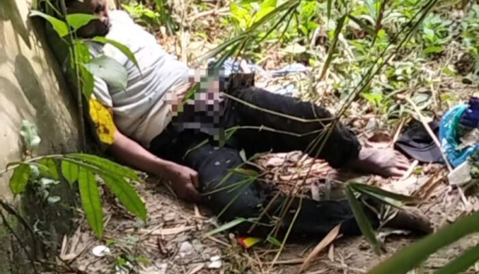 Mayat Pria Ditemukan di Tepi Sungai Bah Bolon, Warga Siantar Timur Heboh