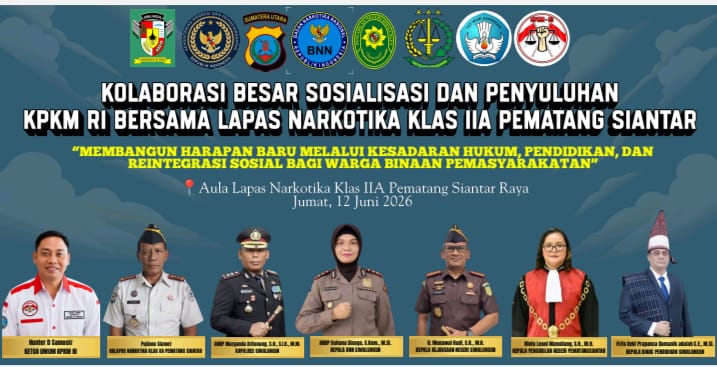 KPKM RI Audiensi dengan Kalapas Narkotika Pematang Siantar, Siapkan Program Penyuluhan bagi Warga Binaan