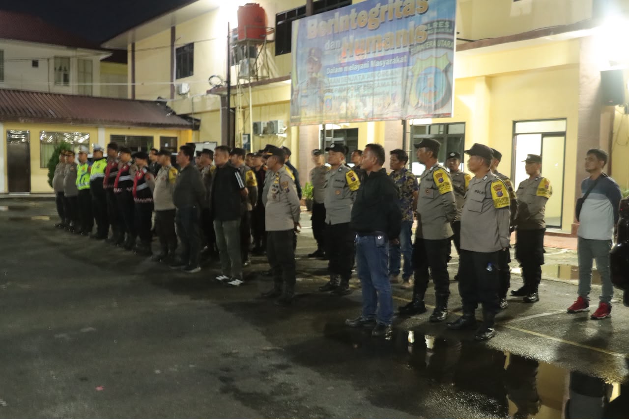 Polres Pematangsiantar KRYD Pastikan Situasi Kamtibmas Aman dan Kondusif